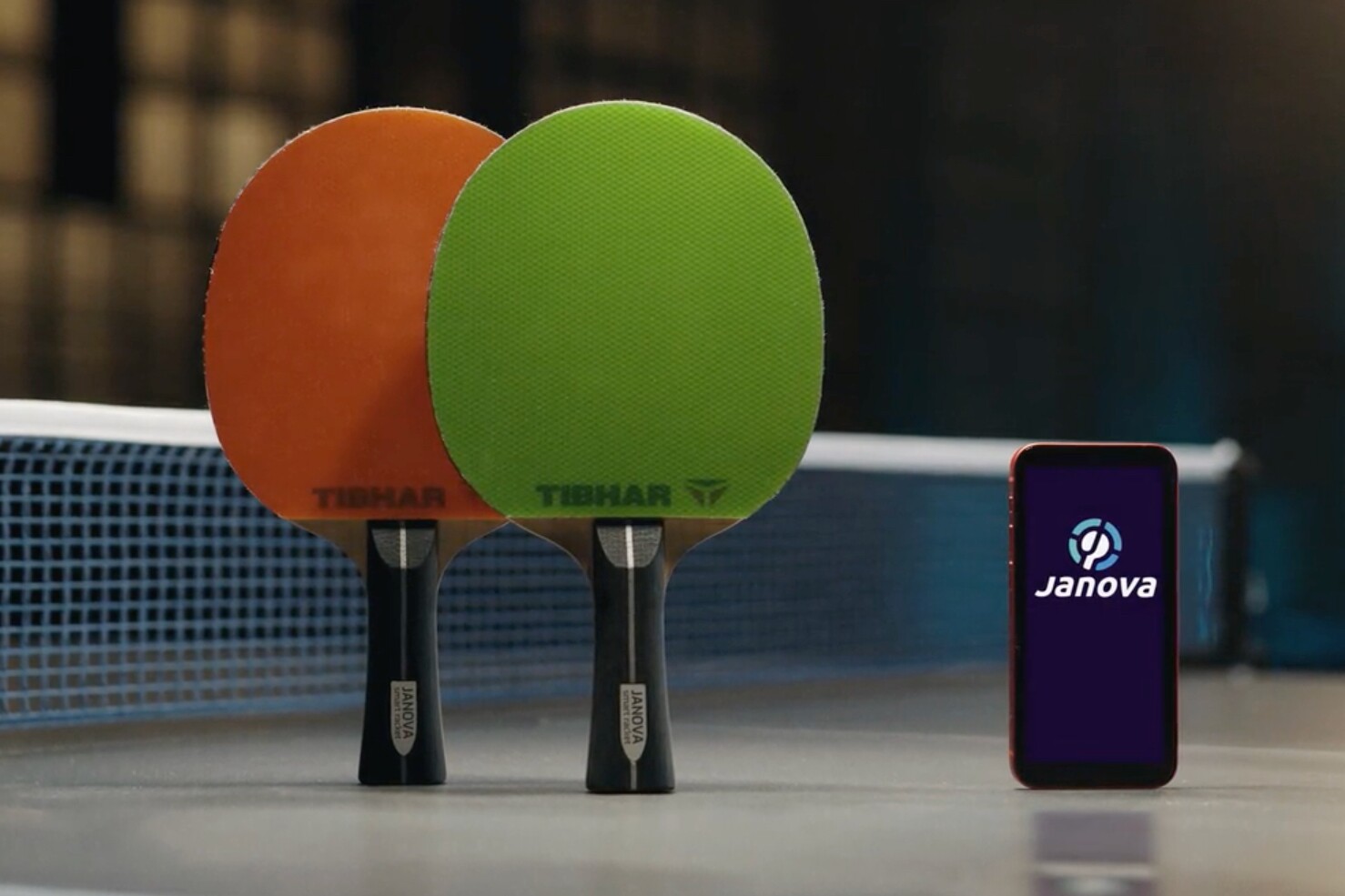 Janova paddle brings performance tracking smarts to table tennis